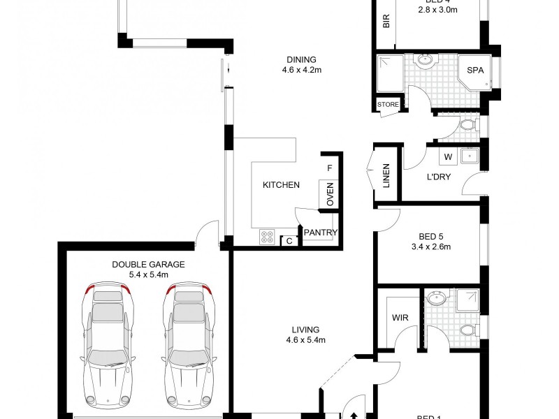 3 Napier Place, Albion Park NSW 2527 Floorplan