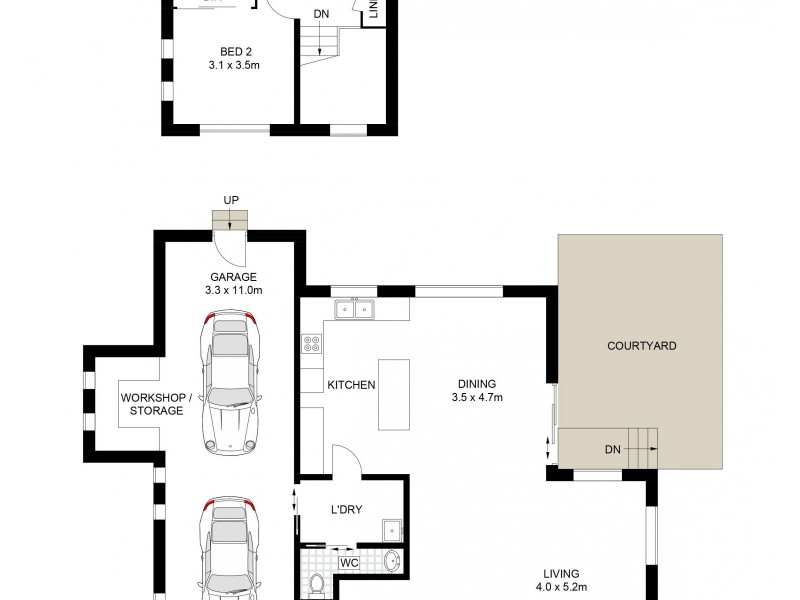 3/129 Koona Street, Albion Park Rail NSW 2527 Floorplan