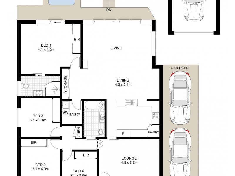33 Wiley Street, Albion Park NSW 2527 Floorplan