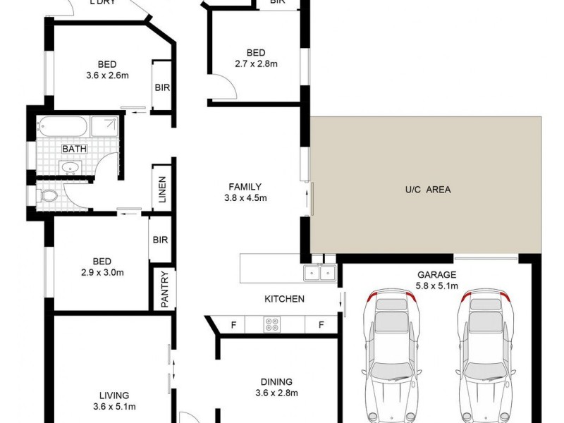 14 McInerney Avenue, Albion Park NSW 2527 Floorplan