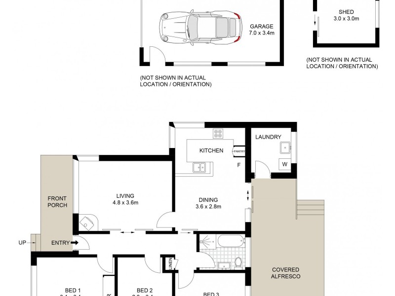 7 Oak Street, Albion Park Rail NSW 2527 Floorplan