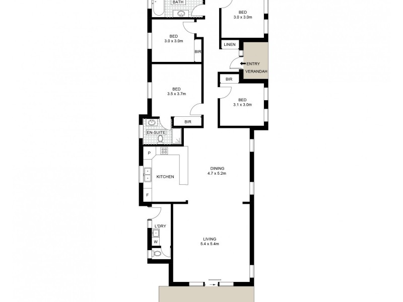 106 Tongarra Road, Albion Park NSW 2527 Floorplan