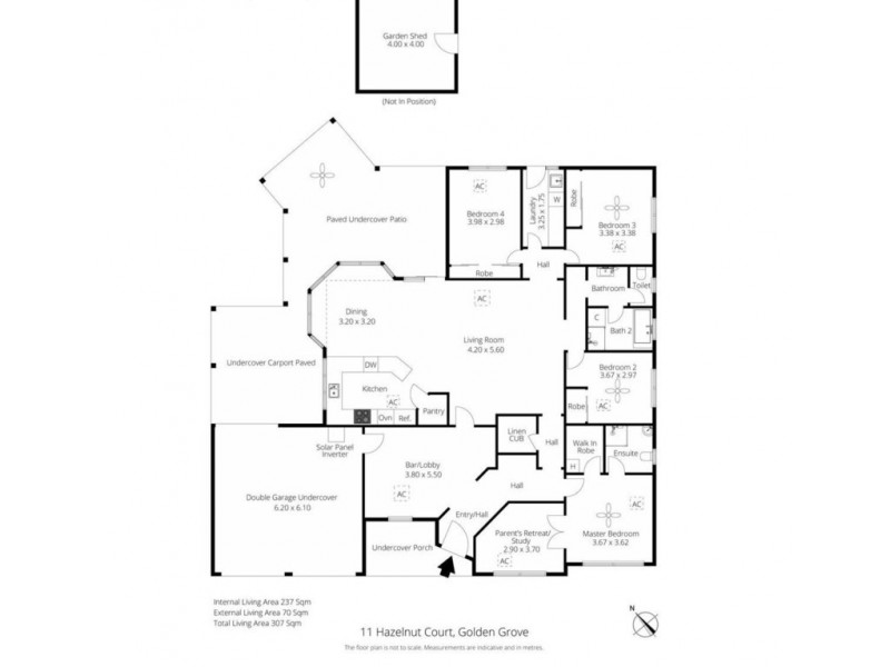 11 HAZELNUT Court, Golden Grove SA 5125