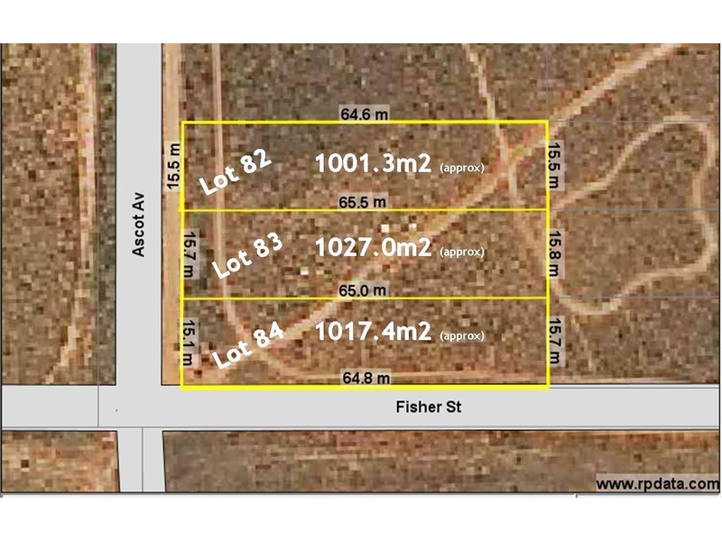 Allotments 82, 83 and 84 Ascot Avenue, Risdon Park SA 5540