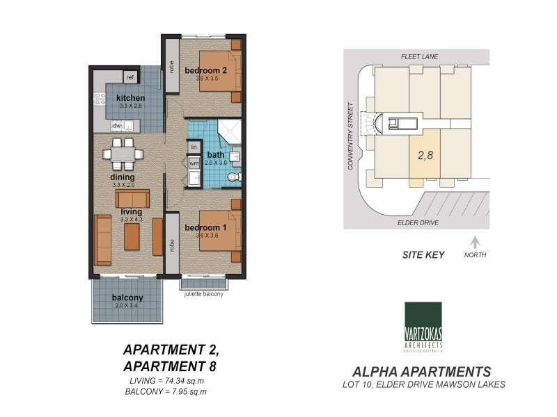 Apts 1-12 Alpha Apartments Elder Drive, Mawson Lakes SA 5095