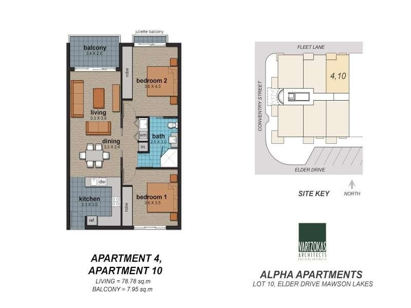 Apts 1-12 Alpha Apartments Elder Drive, Mawson Lakes SA 5095