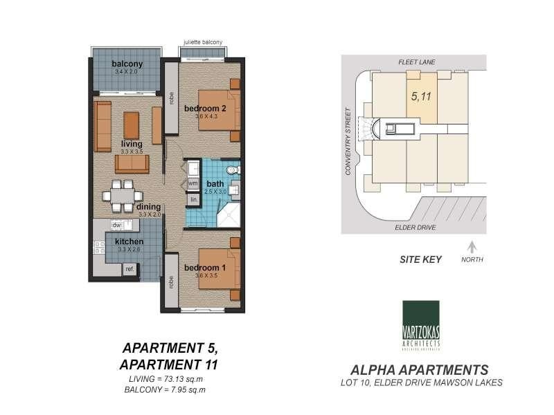 Apartment 7 Alpha Apartments Elder Drive, Mawson Lakes SA 5095