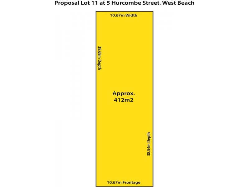 Lot 11, 5 Hurcombe Street, West Beach SA 5024