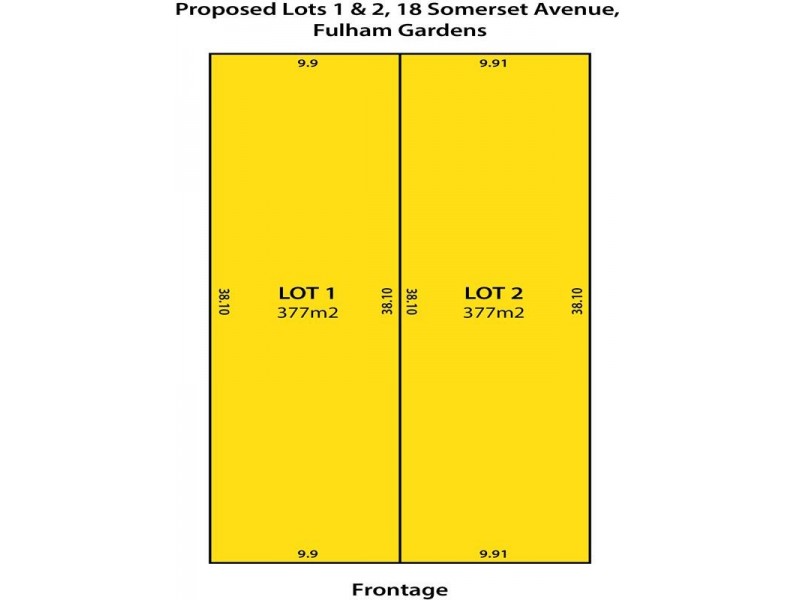 Lots 1 and 2/18 Somerset Avenue, Fulham Gardens SA 5024