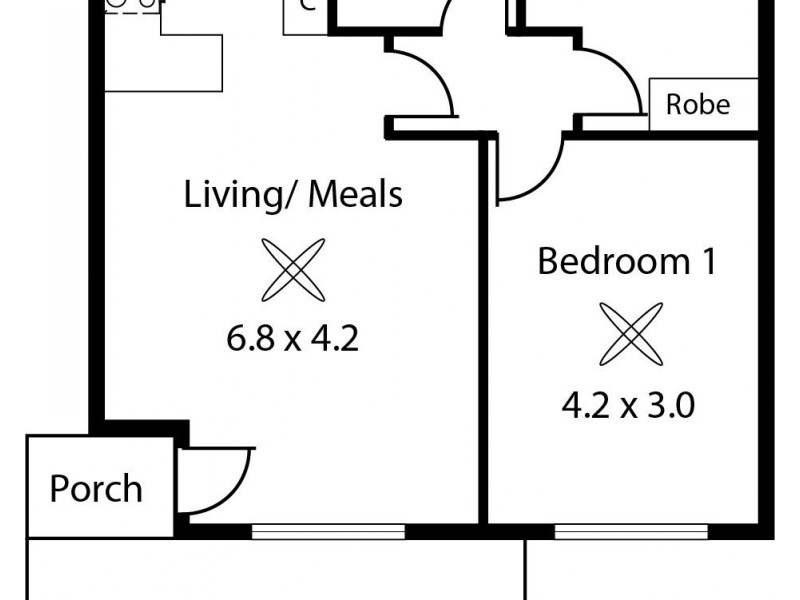 2/23 Anderson Avenue, Glenelg North SA 5045 Floorplan