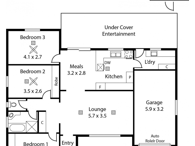 1A Janet Street, Seaton SA 5023 Floorplan