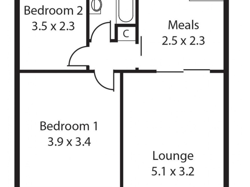 5/14 Beaufort Street, Woodville SA 5011 Floorplan