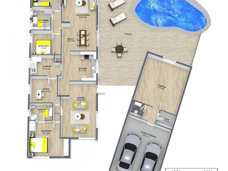 21 Thiele Crescent, West Lakes Shore SA 5020 Floorplan