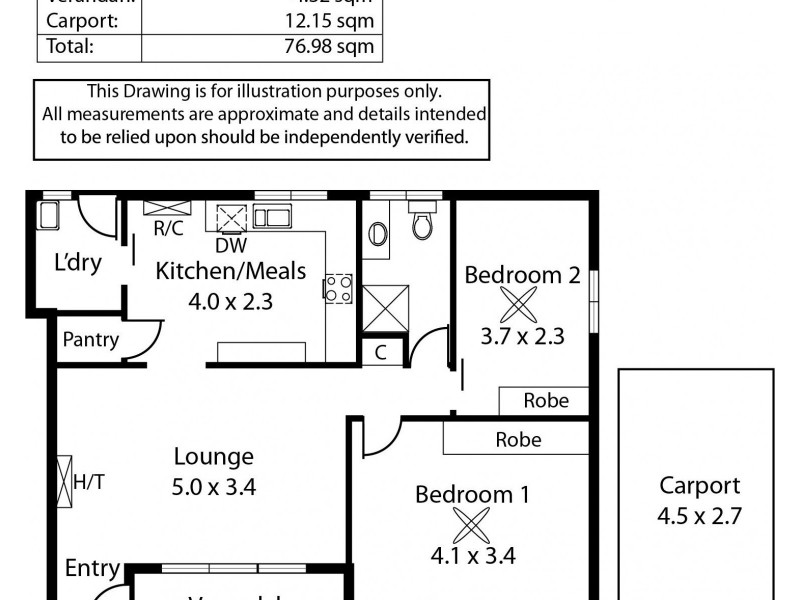 9, 107 Beach Street, Grange SA 5022 Floorplan
