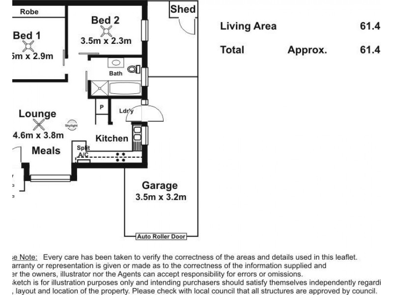 1/15 Clegowie Street, West Beach SA 5024 Floorplan