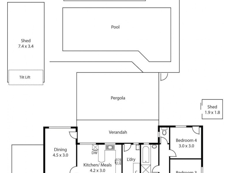 5 Halsey Road, Fulham SA 5024 Floorplan