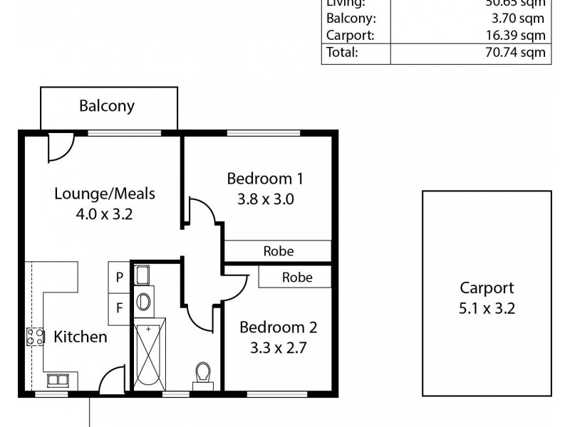 10, 46 Military Road, West Beach SA 5024 Floorplan