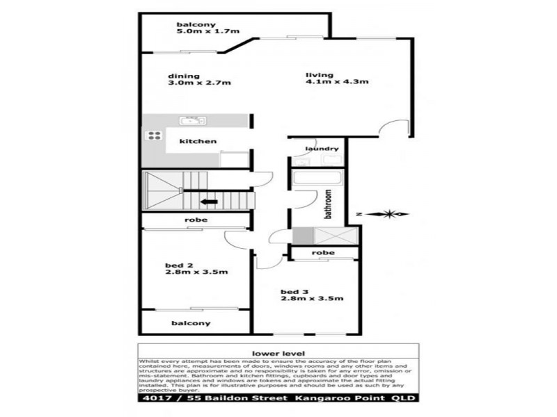 4017/56 Wharf Street, Kangaroo Point QLD 4169