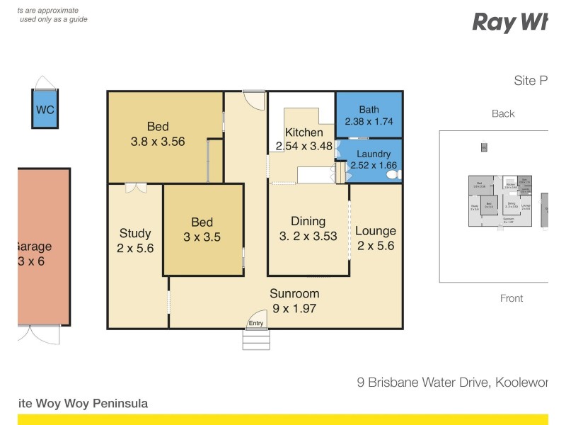 9 Brisbane Water Drive, Koolewong NSW 2256 Floorplan