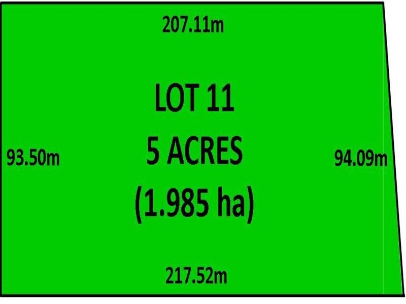 Lot 11 Bentley Road, Uleybury SA 5114