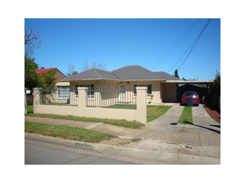 145 Park Terrace, Brahma Lodge SA 5109
