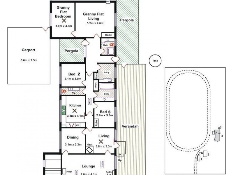 187 Broadacres Drive, Penfield Gardens SA 5121 Floorplan