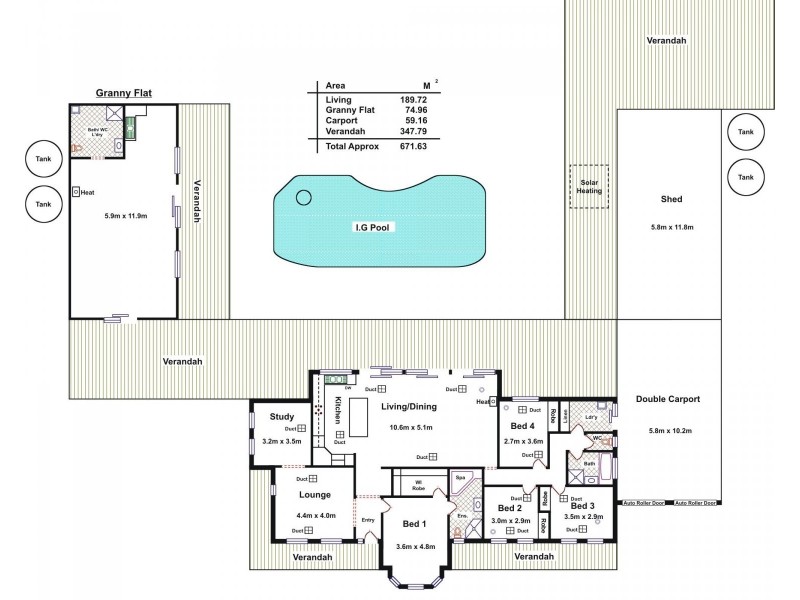 17 Bethesda Road, Lewiston SA 5501 Floorplan