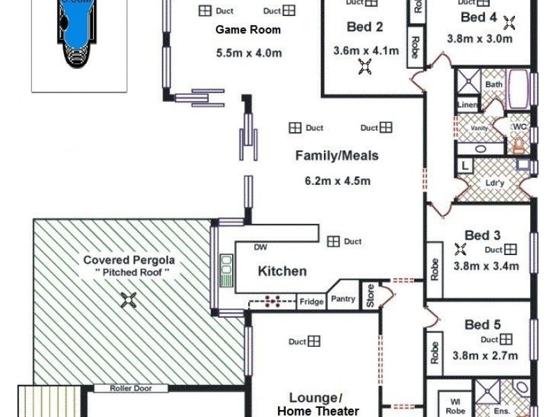 26 Eton Drive, Andrews Farm SA 5114 Floorplan