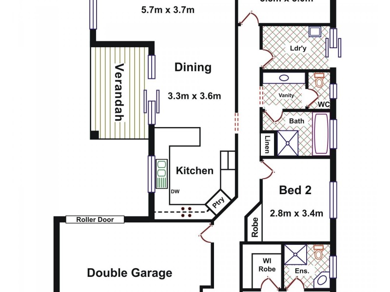 9 Chelsea Court, Munno Para West SA 5115 Floorplan