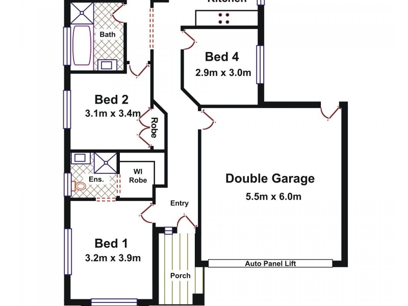 34 Olive Grove, Munno Para West SA 5115 Floorplan