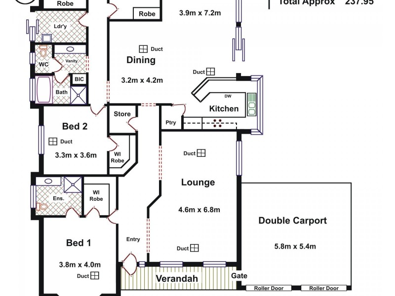 151 President Avenue, Andrews Farm SA 5114 Floorplan