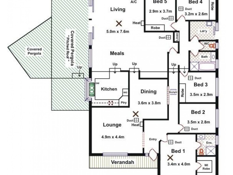 5 Pecos Court, Wynn Vale SA 5127 Floorplan