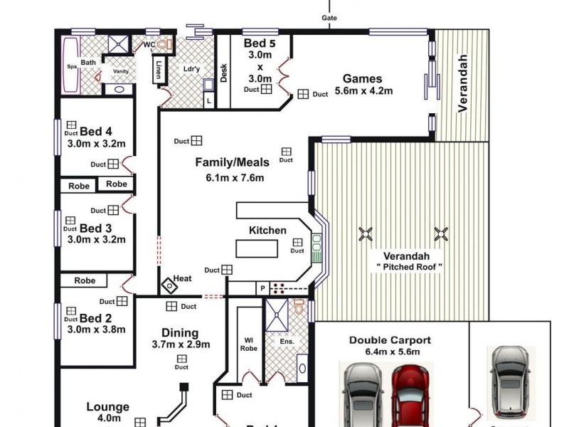 8 Lancelot Street, Blakeview SA 5114 Floorplan