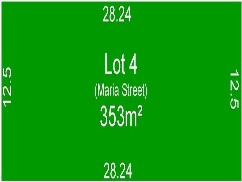 Lot 4 Maria Street, Salisbury Downs SA 5108
