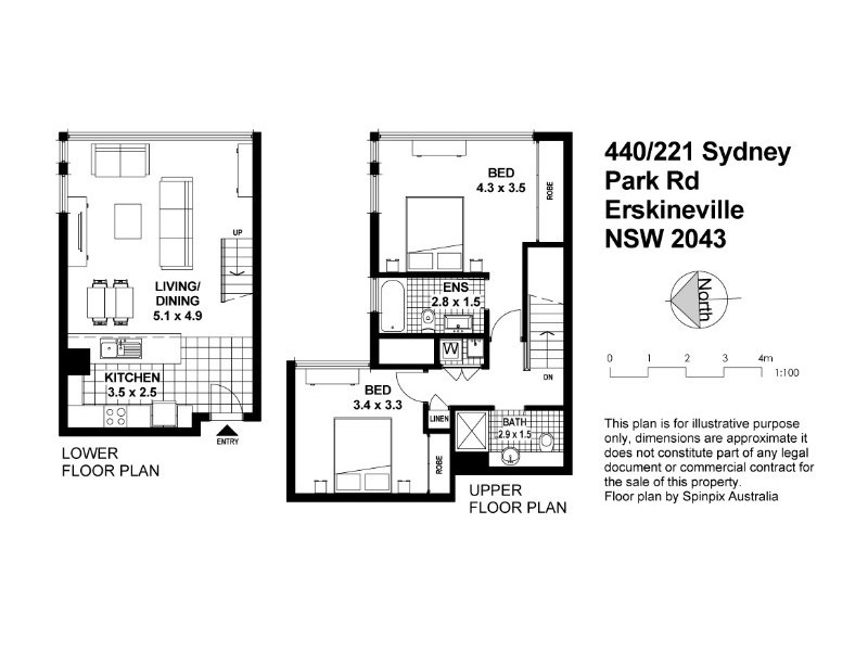 440/221 Sydney Park Road, Erskineville NSW 2043