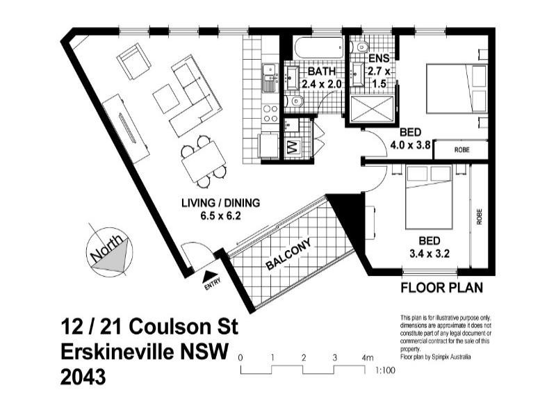 12/21 Coulson Street, Erskineville NSW 2043
