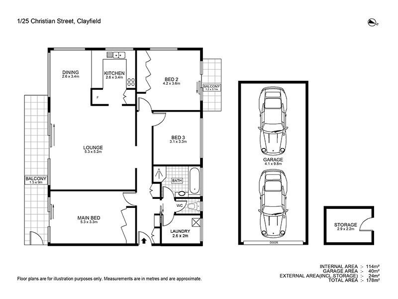 1/25 Christian Street, Clayfield QLD 4011