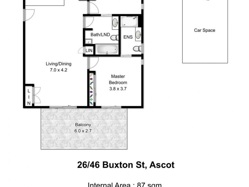 26/46 Buxton Street, Ascot QLD 4007 Floorplan