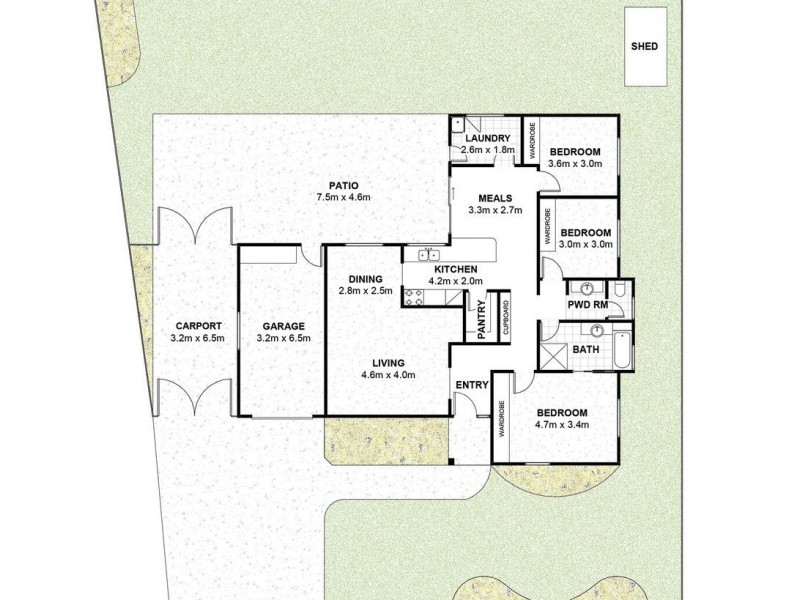 40 Bordeau Crescent, Petrie QLD 4502 Floorplan