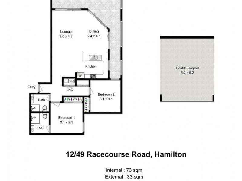 12/49 Racecourse Road, Hamilton QLD 4007 Floorplan
