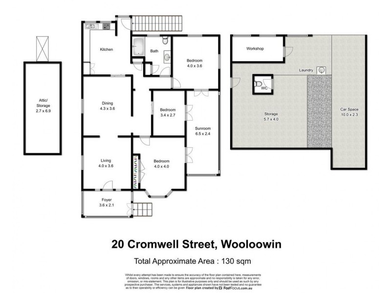 20 Cromwell Street, Wooloowin QLD 4030 Floorplan