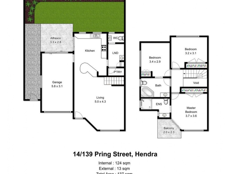 14/139 Pring Street, Hendra QLD 4011 Floorplan