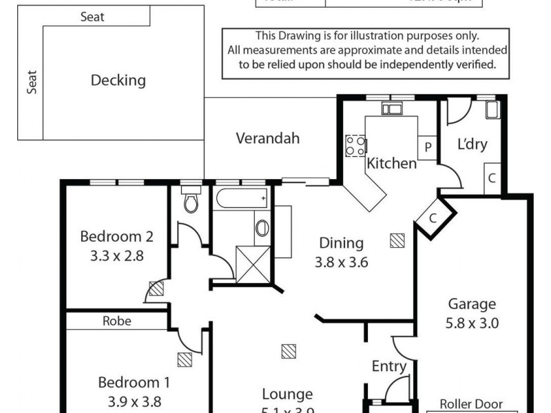 U8/2 Holton Court, St Peters SA 5069 Floorplan