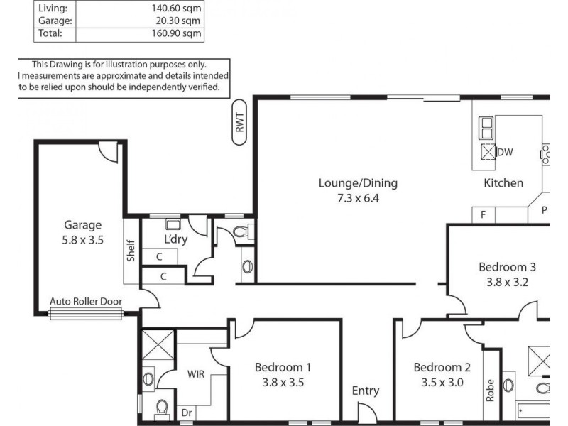 2B Fourth Avenue, Woodville Gardens SA 5012 Floorplan