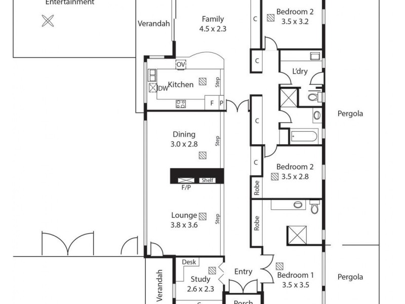 6 Barbados Court, West Lakes SA 5021 Floorplan