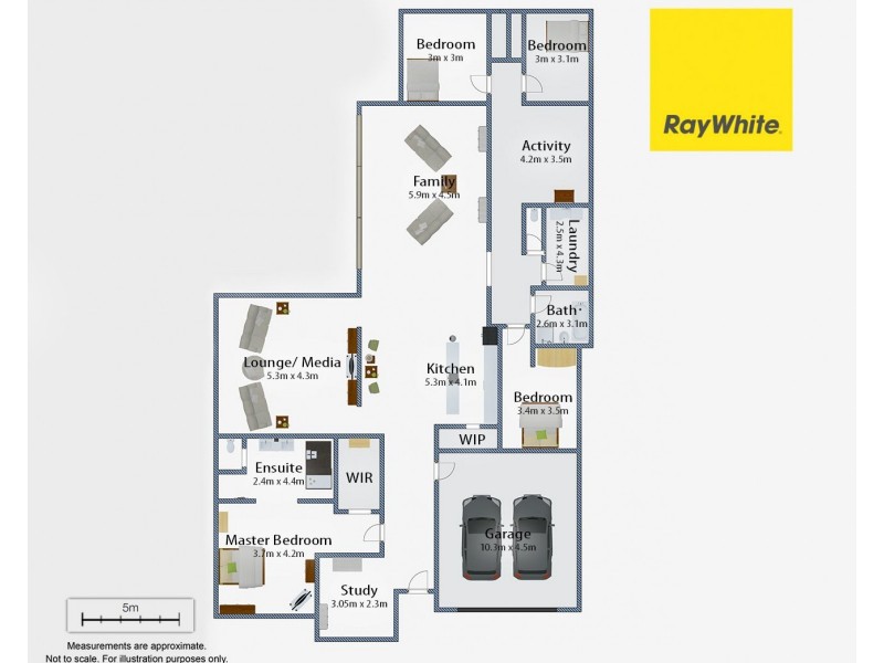 5 Curlew Drive, Lanitza NSW 2460 Floorplan