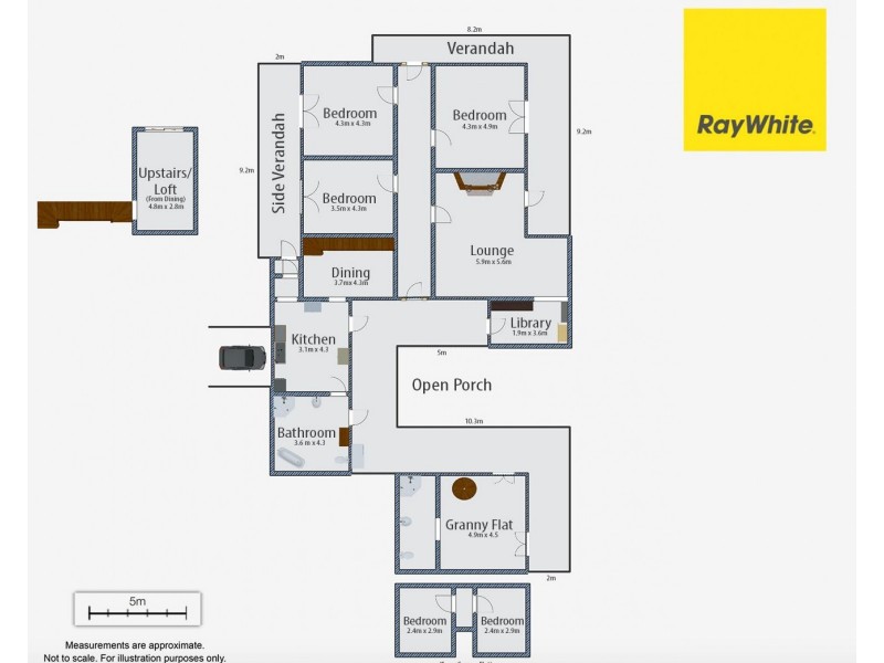 187 Fitzroy Street, Grafton NSW 2460 Floorplan