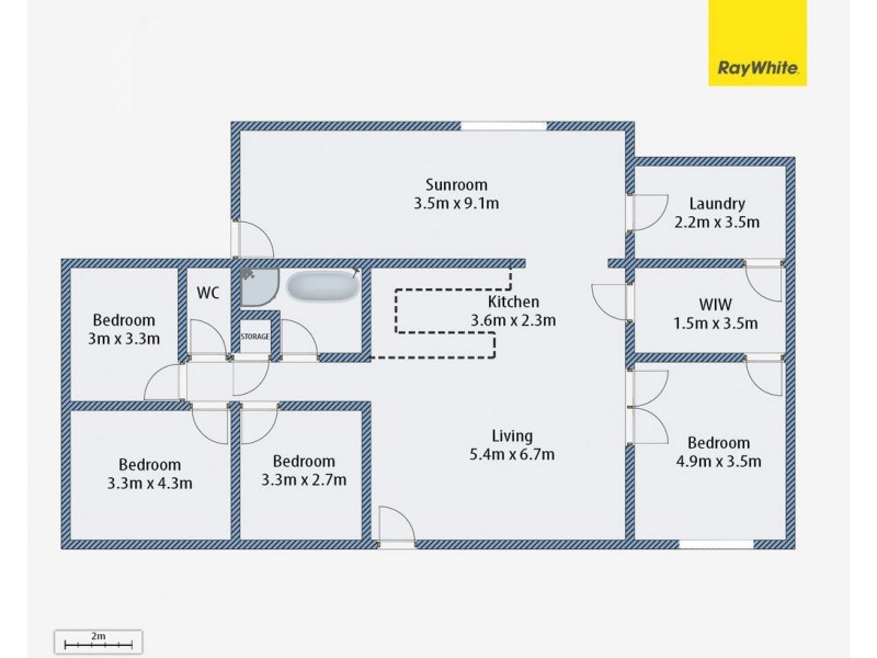 44 Lakkari Street, Coutts Crossing NSW 2460 Floorplan