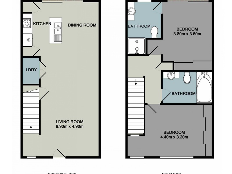 1/22 Travill Street, Newmarket QLD 4051 Floorplan