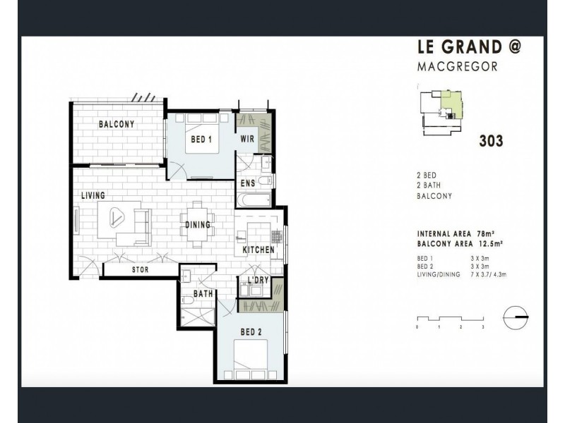 16 Le Grand Street, Macgregor QLD 4109 Floorplan